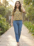 Varanga Women Summer Floral printed Top